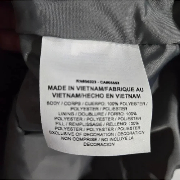 NWT Nike Clemson Tigers Purple Gray Puffer Vest Womens Medium - Picture 6 of 7